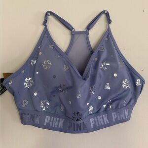 PINK Victoria's Secret Bralette - Lavender with Silver Details
